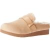 imageAmazon Essentials Womens Backless Shearling Memory Foam MuleSand Suede