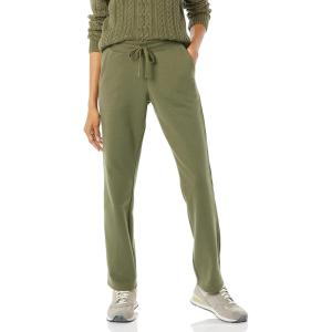 imageAmazon Essentials Straight Leg Sweatpants for Women Fleece  Available in Plus SizeOlive