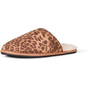 imageAmazon Essentials Womens Cozy SlippersRose Leopard