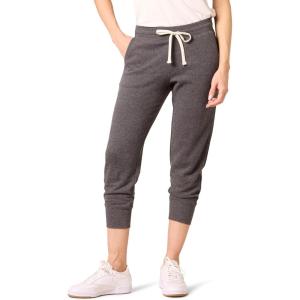 imageAmazon Essentials Womens Fleece Capri Jogger Sweatpant Available in Plus SizeCharcoal Heather