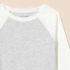 imageAmazon Essentials Boys and Toddlers Long Sleeve Cotton TShirts Pack of 3GreenIvoryLight Grey Heather