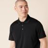 imageAmazon Essentials Mens Golf Polo Shirt Short Sleeve Dri Fit SlimFit QuickDryBlack