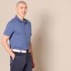 imageAmazon Essentials Mens Golf Polo Shirt Short Sleeve Dri Fit SlimFit QuickDryBlue