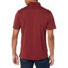 imageAmazon Essentials Mens Golf Polo Shirt Short Sleeve Dri Fit SlimFit QuickDryBurgundy