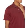imageAmazon Essentials Mens Golf Polo Shirt Short Sleeve Dri Fit SlimFit QuickDryBurgundy
