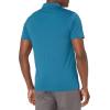 imageAmazon Essentials Mens Golf Polo Shirt Short Sleeve Dri Fit SlimFit QuickDryDark Blue