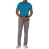 imageAmazon Essentials Mens Golf Polo Shirt Short Sleeve Dri Fit SlimFit QuickDryDark Blue