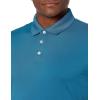 imageAmazon Essentials Mens Golf Polo Shirt Short Sleeve Dri Fit SlimFit QuickDryDark Blue