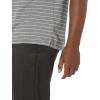imageAmazon Essentials Mens Golf Polo Shirt Short Sleeve Dri Fit SlimFit QuickDryMedium Grey Heather Stripe
