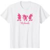 imageAmazon Essentials Mens Minnie Silhouette Trio TShirt Black SmallWhite