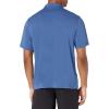 imageAmazon Essentials Mens RegularFit QuickDry Golf Polo Shirt  Discontinued ColorsBlue