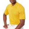 imageAmazon Essentials Mens RegularFit QuickDry Golf Polo Shirt  Discontinued ColorsGolden Yellow