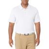 imageAmazon Essentials Mens RegularFit QuickDry Golf Polo Shirt  Discontinued ColorsWhite