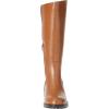imageAmazon Essentials Womens Knee High Riding BootBlack Dark Caramel Faux Leather