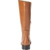 imageAmazon Essentials Womens Knee High Riding BootBlack Dark Caramel Faux Leather