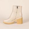imageAmazon Essentials Womens Platform Ankle BootieOatmeal