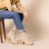 imageAmazon Essentials Womens Platform Ankle BootieOatmeal