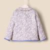 imageAmazon Essentials x Sofia Grainge Toddlers and Baby Girls Midweight Field Jacket with RuffleBlue Ivory Delicate Floral