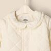 imageAmazon Essentials x Sofia Grainge Toddlers and Baby Girls Midweight Field Jacket with RuffleIvory