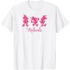 imageAmazon Essentials Mens Minnie Silhouette Trio TShirt Black SmallWhite