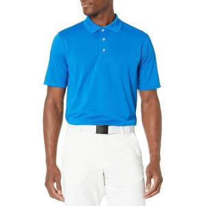 imageAmazon Essentials Mens RegularFit QuickDry Golf Polo Shirt  Discontinued ColorsMedium Blue