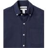 imageAmazon Essentials Mens ButtonUp Shirts  SlimFit ShortSleeve Pocket Oxford  Comfort and StyleNavy