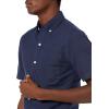imageAmazon Essentials Mens ButtonUp Shirts  SlimFit ShortSleeve Pocket Oxford  Comfort and StyleNavy