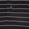imageAmazon Essentials Mens Golf Polo Shirt Quick Dry Short SleeveBlack White Pinstripe