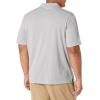 imageAmazon Essentials Mens Golf Polo Shirt Quick Dry Short SleeveLight Grey Heather