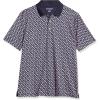 imageAmazon Essentials Mens Golf Polo Shirt Quick Dry Short SleeveNavy Seashells