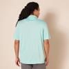 imageAmazon Essentials Mens Golf Polo Shirt Quick Dry Short SleevePale Aqua Blue