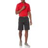imageAmazon Essentials Mens Golf Polo Shirt Quick Dry Short SleeveRich Red