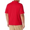 imageAmazon Essentials Mens Golf Polo Shirt Quick Dry Short SleeveRich Red