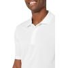 imageAmazon Essentials Mens Golf Polo Shirt Quick Dry Short SleeveWhite