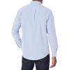 imageAmazon Essentials Mens Long Sleeve Shirts Casual  RegularFit Pocket OxfordBlue