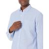 imageAmazon Essentials Mens Long Sleeve Shirts Casual  RegularFit Pocket OxfordBlue