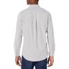 imageAmazon Essentials Mens Long Sleeve Shirts Casual  RegularFit Pocket OxfordGrey