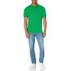 imageAmazon Essentials Mens Polo Shirts Short Sleeve SlimFit Cotton PiqueGreen