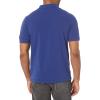 imageAmazon Essentials Mens Polo Shirts Short Sleeve SlimFit Cotton PiqueNavy