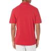 imageAmazon Essentials Mens Polo Shirts Short Sleeve SlimFit Cotton PiqueRed