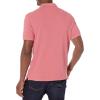 imageAmazon Essentials Mens Polo Shirts Short Sleeve SlimFit Cotton PiqueWashed Red