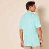 imageAmazon Essentials Mens RegularFit Cotton Pique Polo Shirt Available in Big ampamp TallAqua Blue