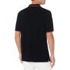 imageAmazon Essentials Mens RegularFit Cotton Pique Polo Shirt Available in Big ampamp TallBlack Red White Thin Stripe