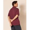 imageAmazon Essentials Mens RegularFit Cotton Pique Polo Shirt Available in Big ampamp TallBurgundy