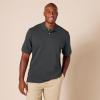 imageAmazon Essentials Mens RegularFit Cotton Pique Polo Shirt Available in Big ampamp TallCharcoal Heather