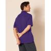 imageAmazon Essentials Mens RegularFit Cotton Pique Polo Shirt Available in Big ampamp TallDark Purple