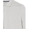 imageAmazon Essentials Mens RegularFit Cotton Pique Polo Shirt Available in Big ampamp TallLight Grey Heather