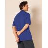 imageAmazon Essentials Mens RegularFit Cotton Pique Polo Shirt Available in Big ampamp TallNavy