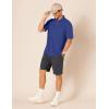 imageAmazon Essentials Mens RegularFit Cotton Pique Polo Shirt Available in Big ampamp TallNavy