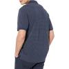 imageAmazon Essentials Mens RegularFit Cotton Pique Polo Shirt Available in Big ampamp TallNavy White Dots